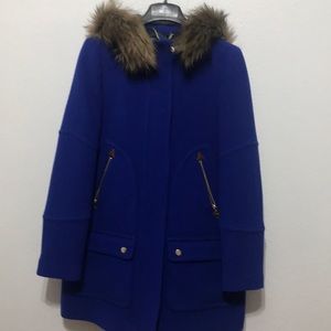J. Crew Stadium Cloth Chateau Parka Coat